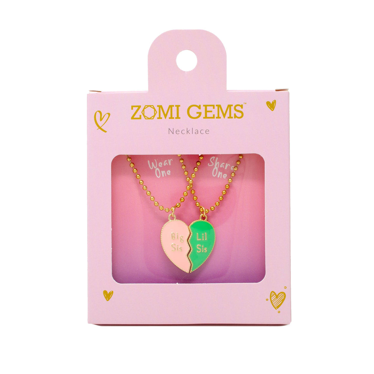 Big SIs Lil Sis Magnetic Necklace Set – the blue béret