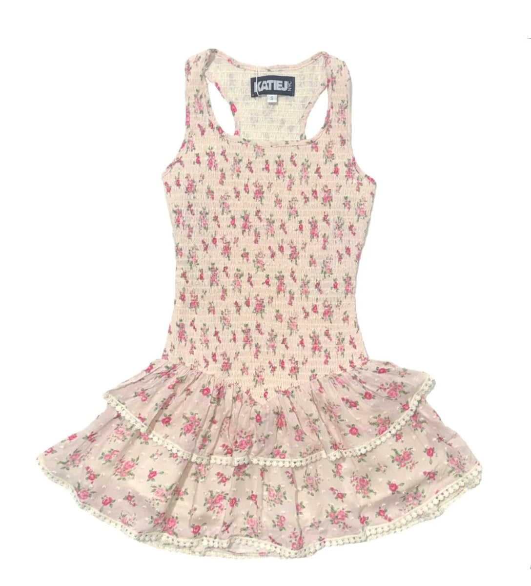 KatieJ Vallie Racerback Ruffle Dress main image 1