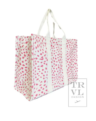 CAMBRIDGE PLAID JUMBO TOTE - X-Large Tote l TRVL Design main image 0