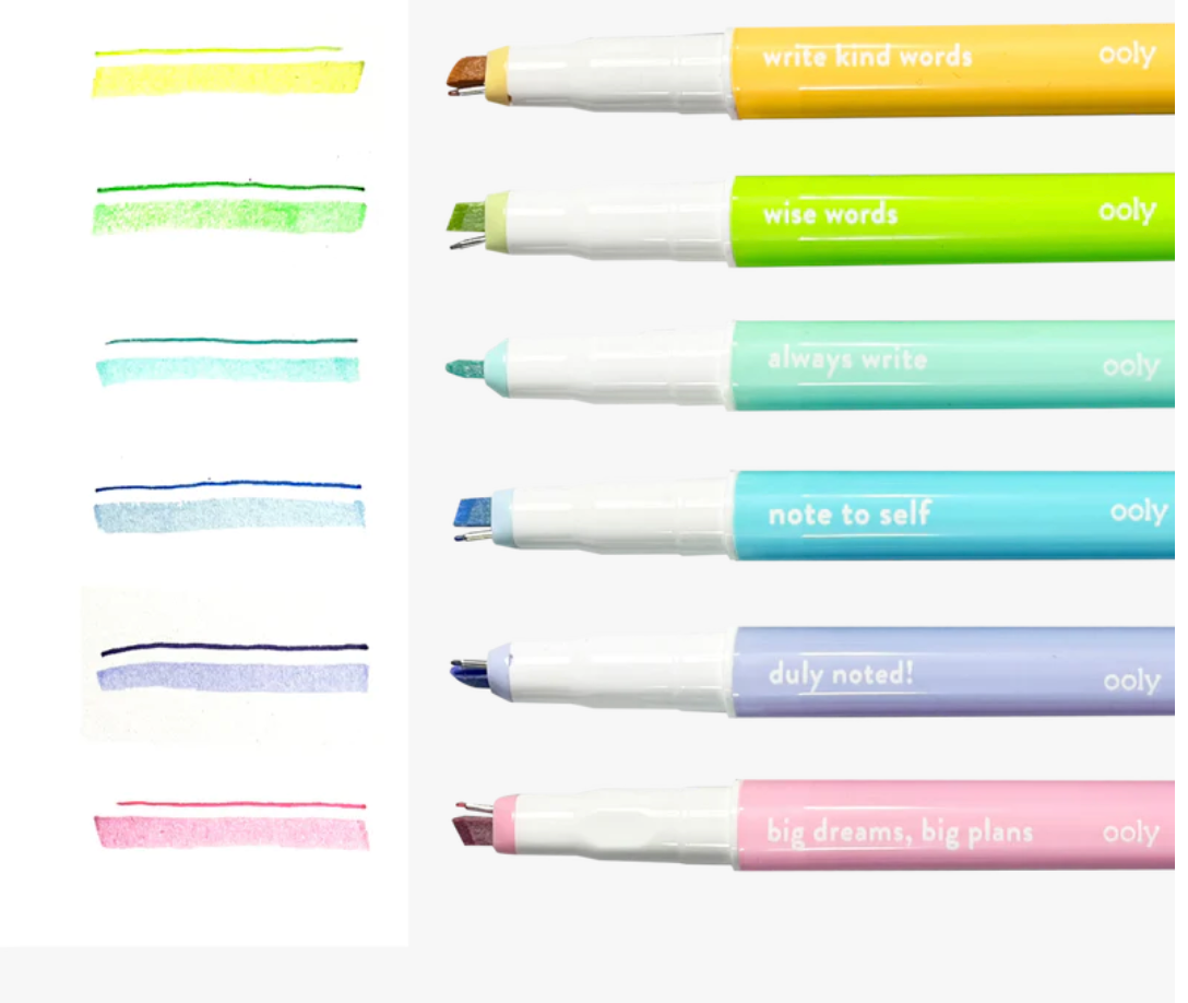 Fine Tip Pen Set, Colorblock