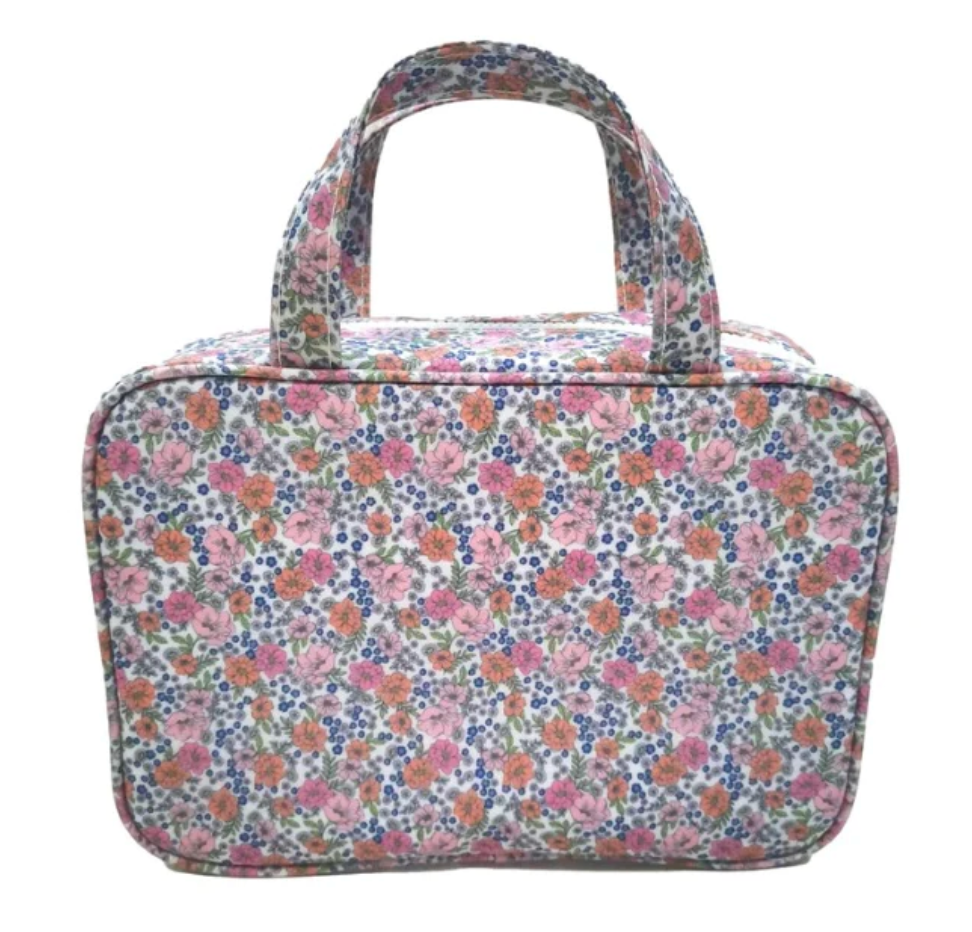 BirdieBlue x Krimson Klover Traveler Bag Multi Floral