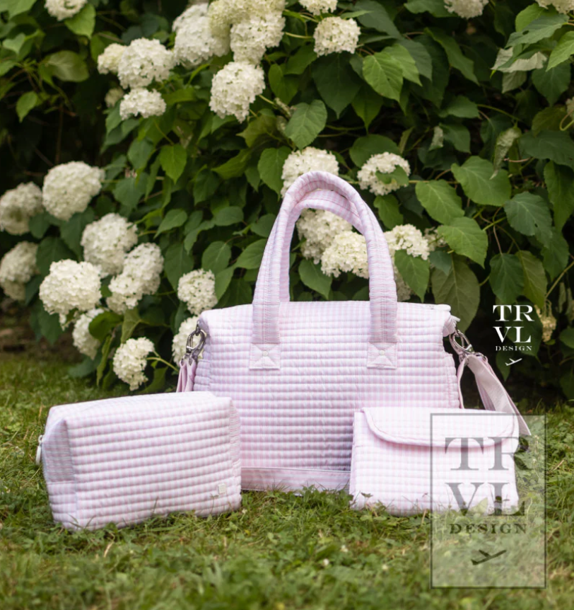 PIMLICO STRIPE SAGE QUILTED EVERYDAY BAG main image 0
