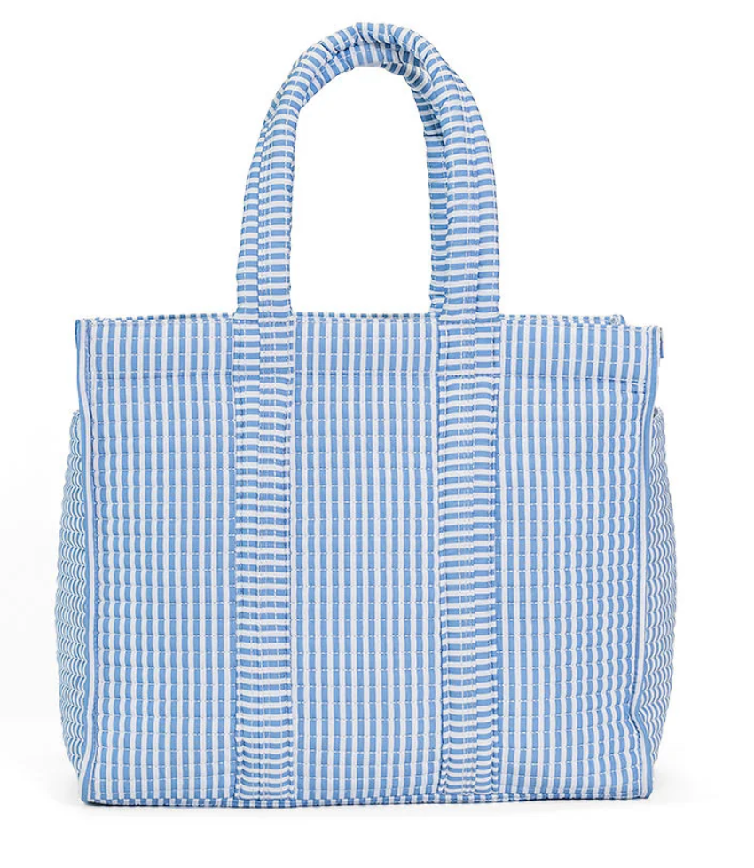 Quilted Go Go Tote- Pink Fleurie main image 0