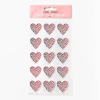 Red Mini Heart Stickers – the blue béret