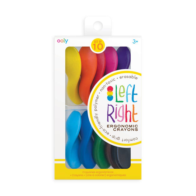 Left/Right Erase Crayons Left/Right Erase Crayons