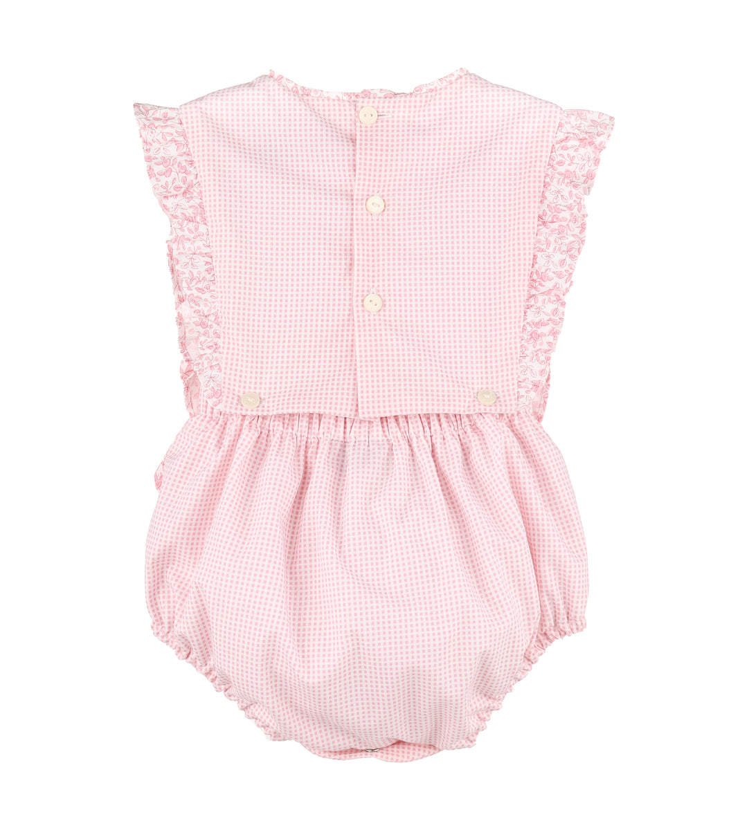 BB Blooms Girl Overall, Pink | Sophie & Lucas – the blue béret