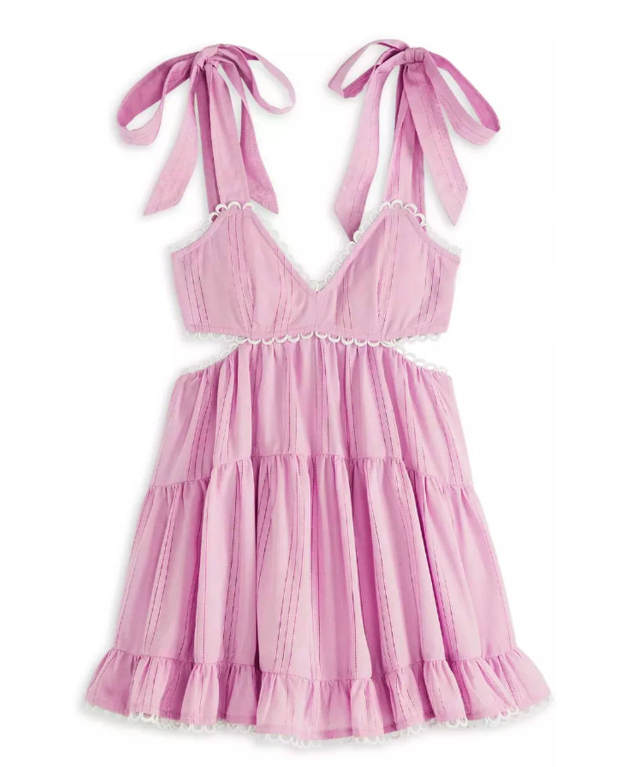Tween Pink Winona Cutout Dress