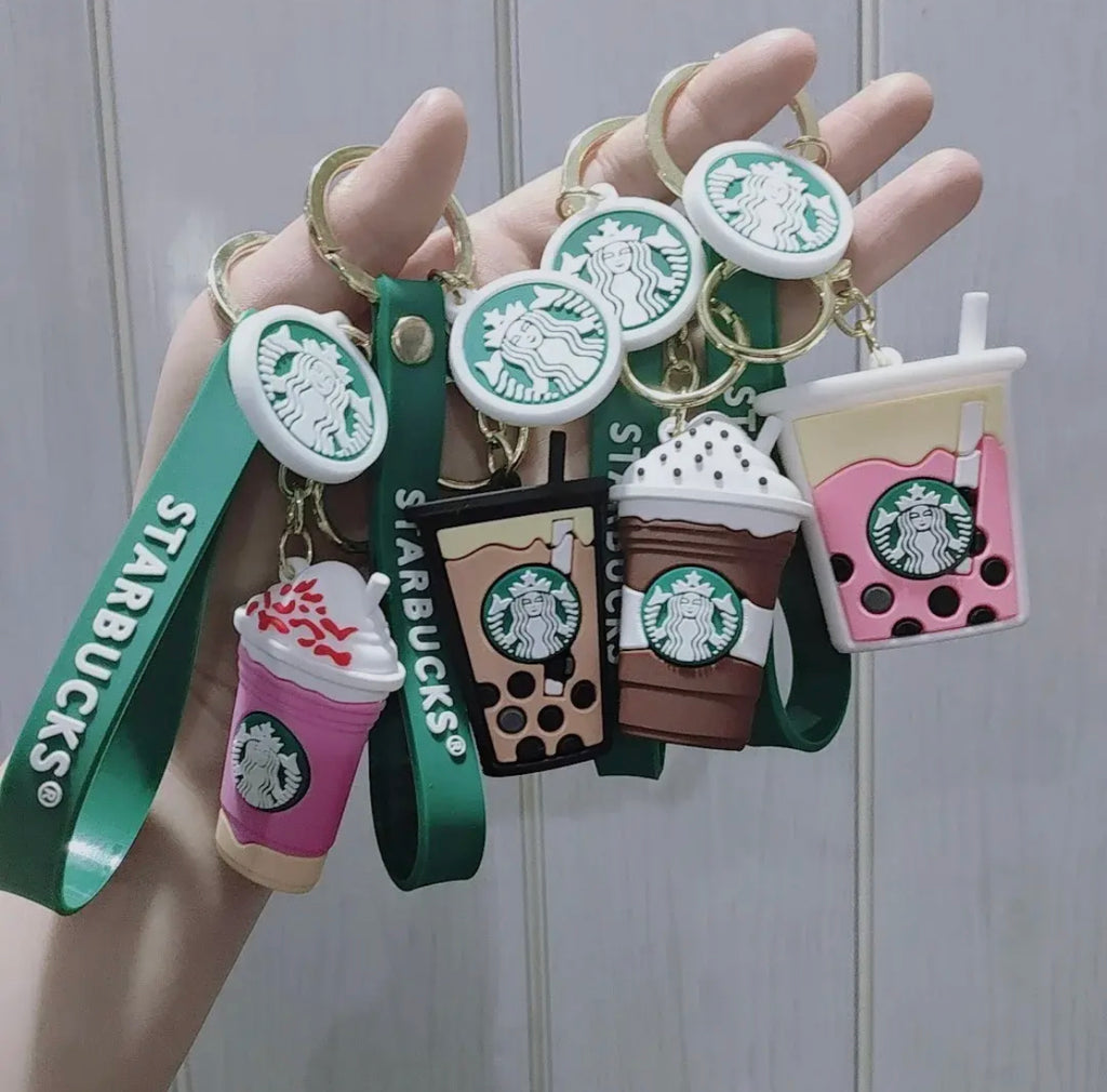Mini Starbucks Keychain