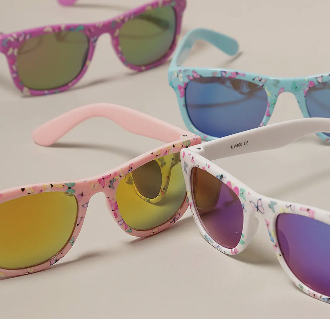 Kids Butterfly Sunglasses the blue beret