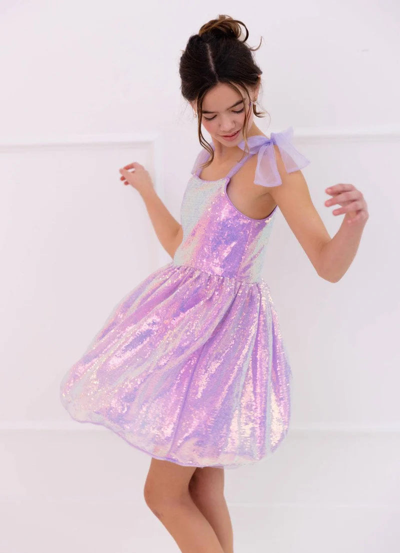 Lavender Sequin Tank Dress the blue bret Lavender Sequin Tank Dress the blue bret