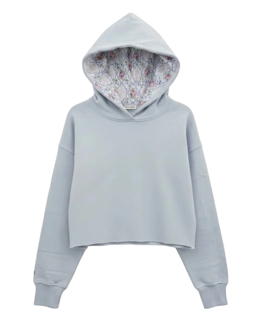 Tristan Hoodie Blue/Floral Bouquet | Katie J NYC – the blue béret