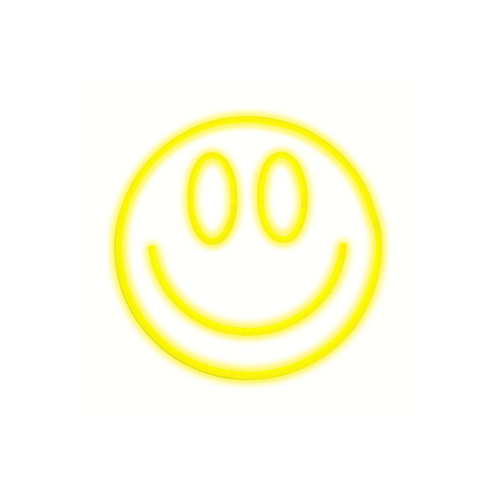 Smiley Neon LED Sign – the blue béret