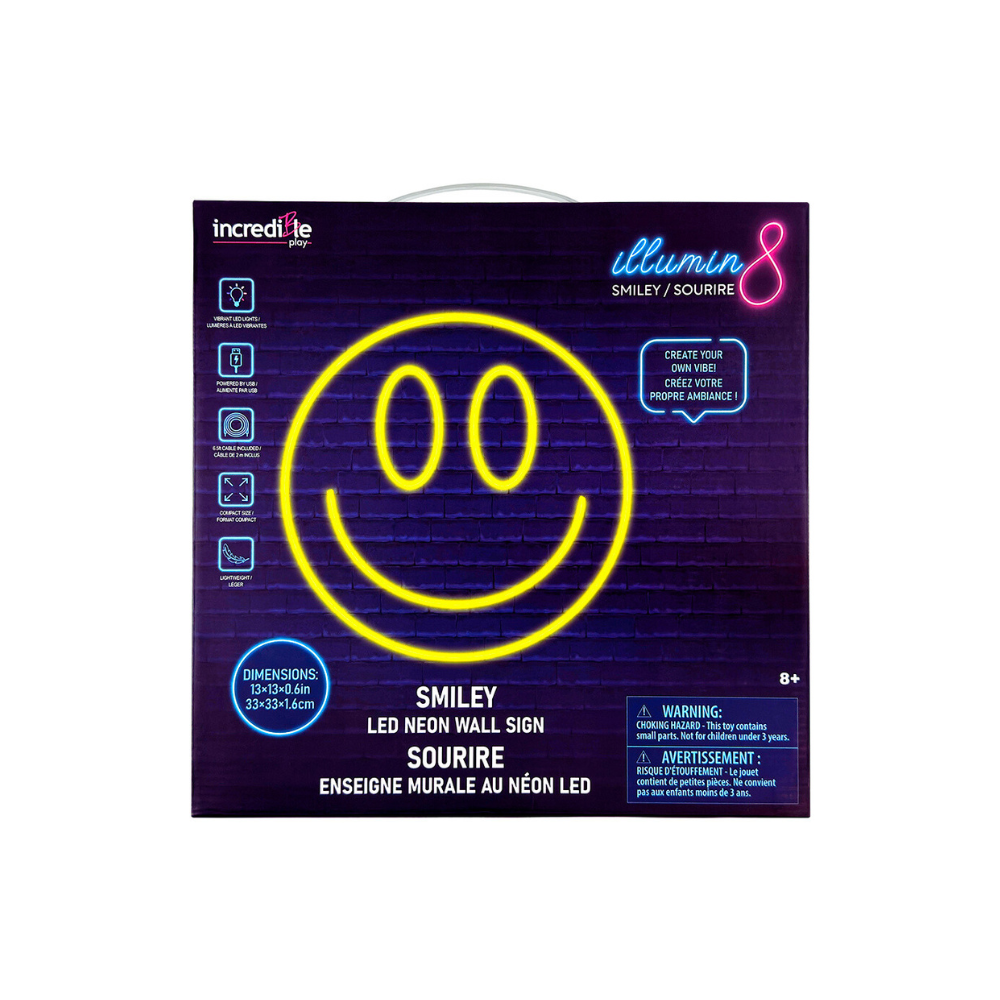 Smiley Neon LED Sign – the blue béret