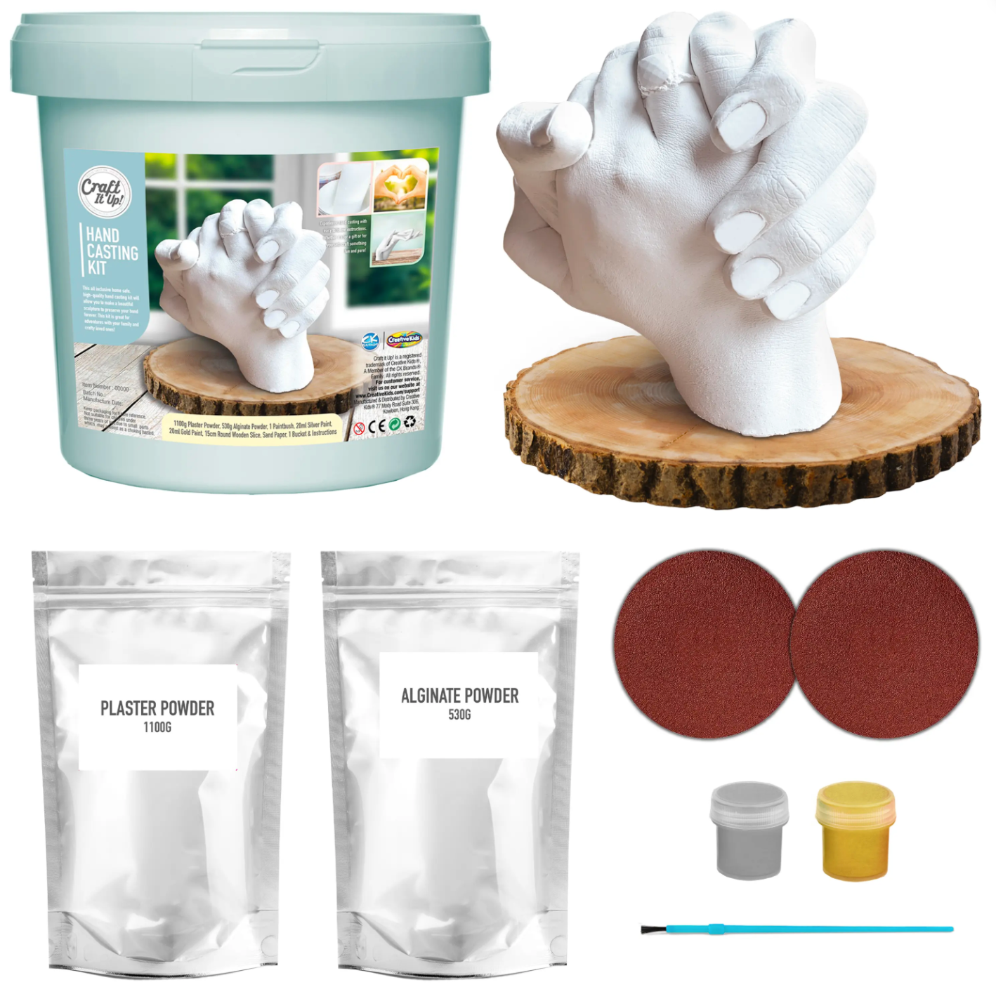 Craft It Up Hand Casting Kit the blue b ret