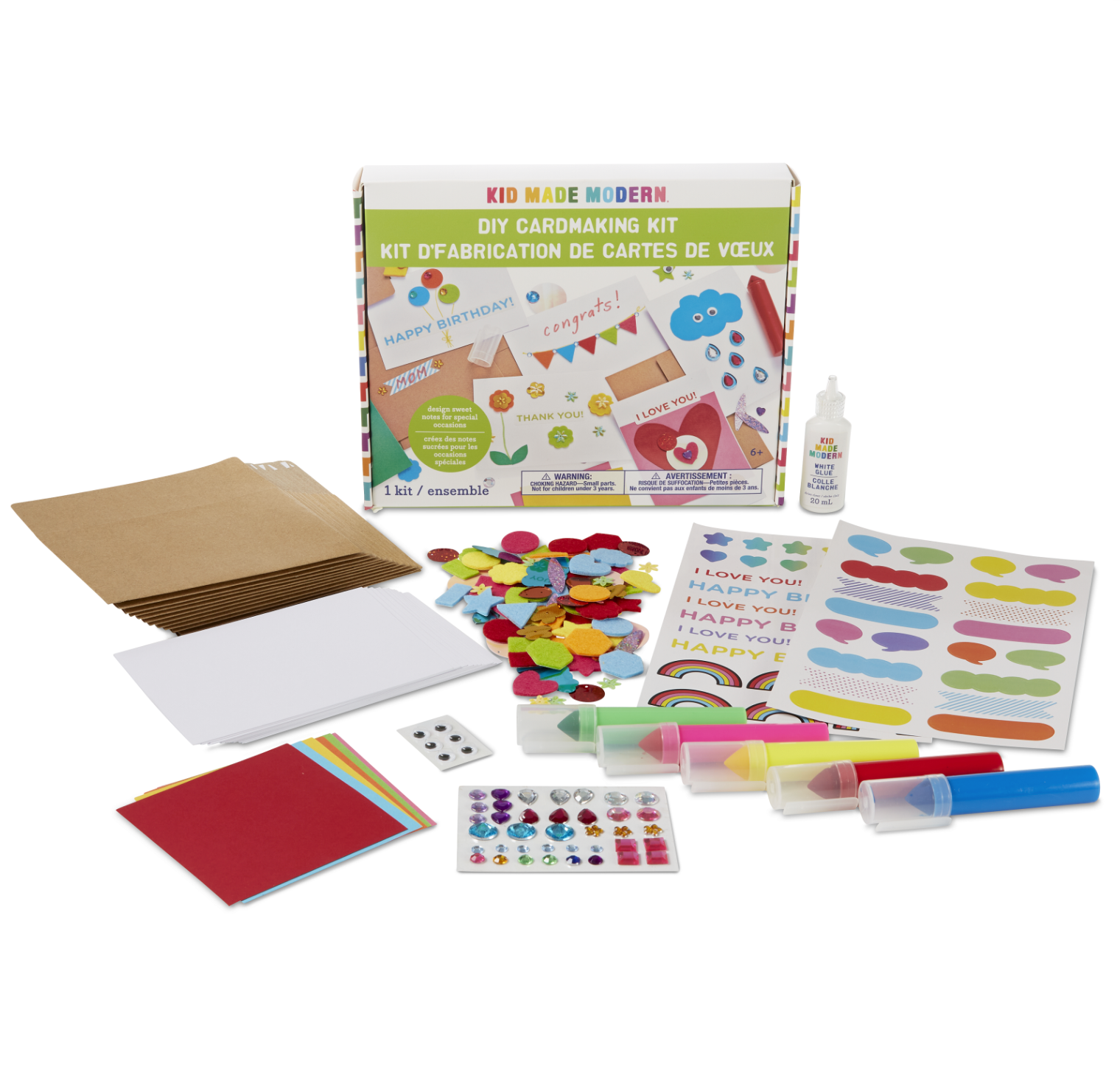 DIY Card Making Kit by Kid Made Modern – the blue béret